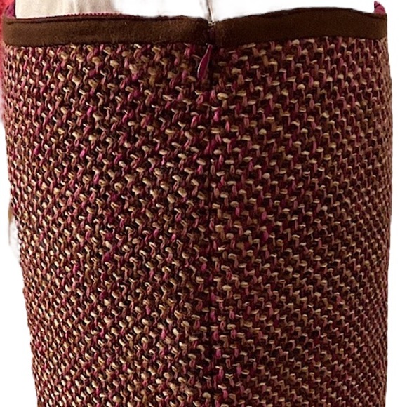 BRITT RYAN  | WOOL TWEED SKIRT SZ 4 - Picture 11 of 16